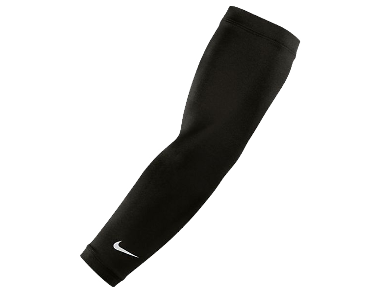 Nike Dri-Fit - Mangas solares UV para brazos, 1 par, unisex, para adultos,  Blanco