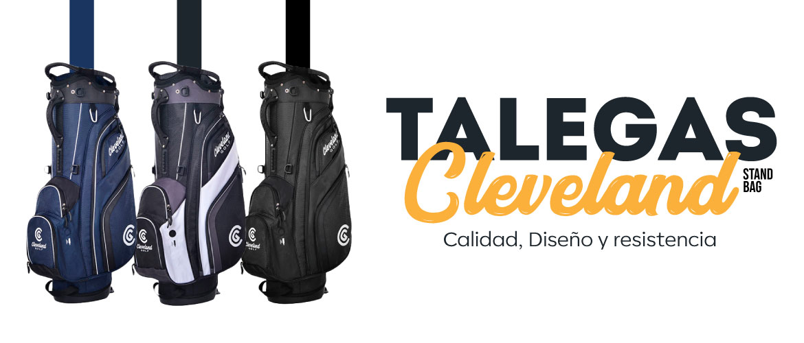 Las nuevas Talegas Cleveland son la mejor opción en talegas del mercado, excelente diseño, fácil de transportar y ubicar en el campo de juego