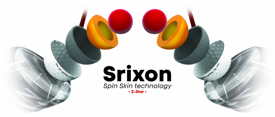 Las pelotas de golf cuentan con la tecnología Spin Skin de Srixon con slide-ring material (SeRM), un compuesto de uretano...