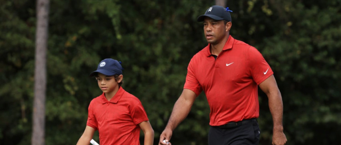 Charlie Woods fue la sorpresa este domingo en medio de un campeonato nacional de golf en Estados Unidos. El hijo de Tiger Woods...