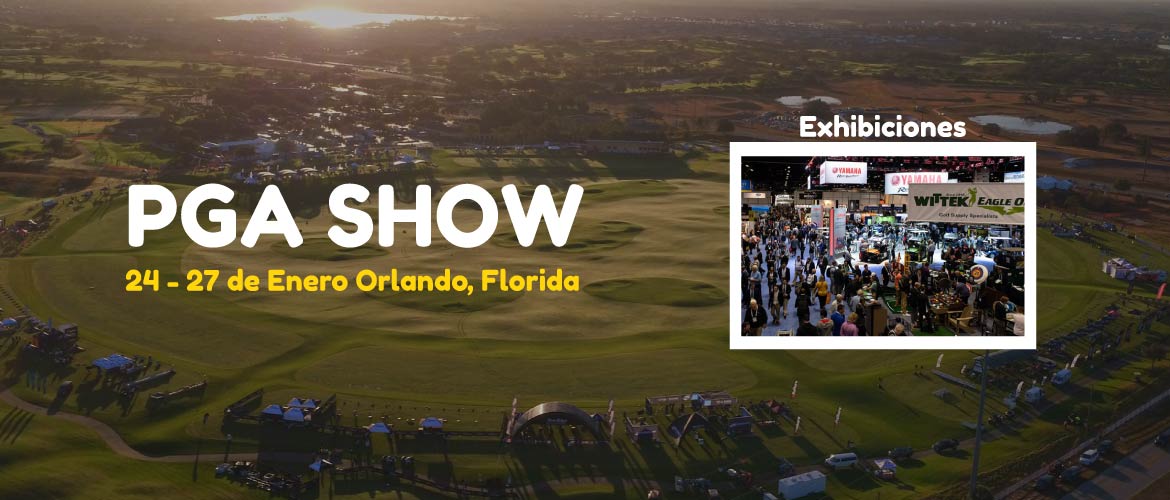 El PGA Show, es el punto de reunión más significativo del año para el negocio del golf y es la puerta del mundo al futuro del juego. 