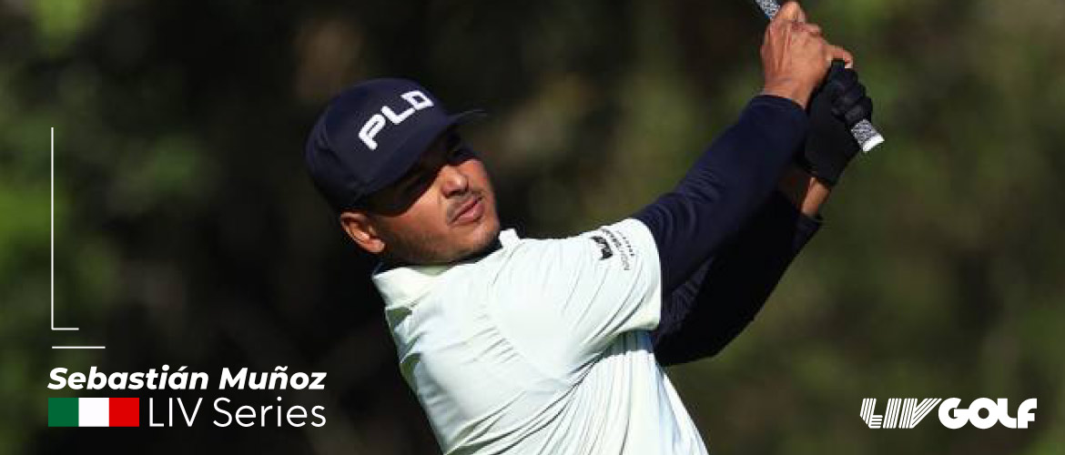 Juan Sebastián Muñoz debutó en el LIV Golf y empató el séptimo lugar del primer evento de la temporada disputado en Mayakoba, México.