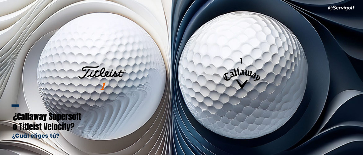 Comprativo entre las bolas Supersoft de Callaway y las bolas Velocity de Titleist